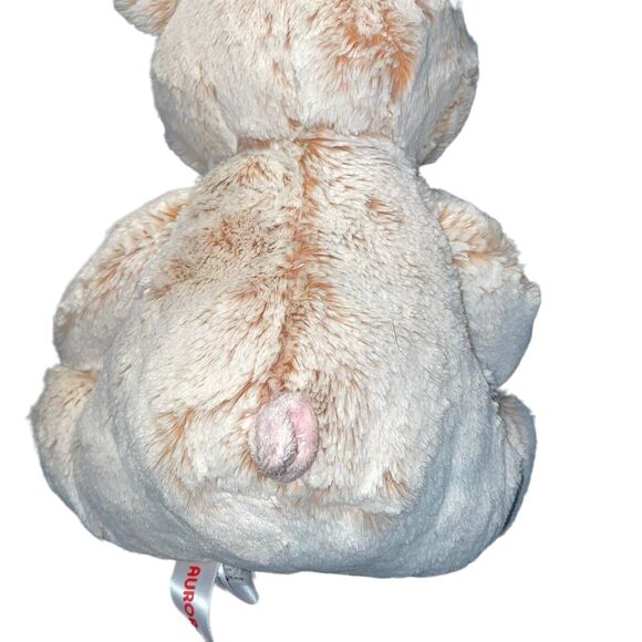 Aurora Spotted Pig Plush Percy Stuffed Animal Toy Pink Gray Piglet White 11" - Picture 5 of 7